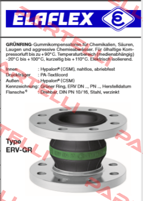 ERV-GR 250.10  Elaflex