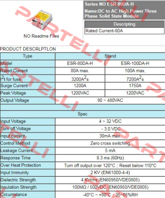ESR-100DA-H Fotek