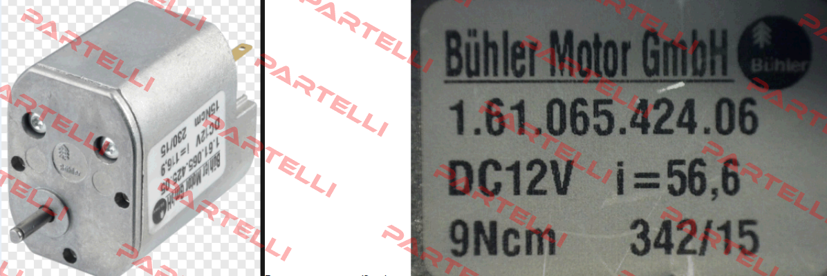 1.61.065.424 Bühler Motor