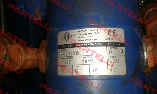 PGLG--72VVVB---GG--M8112M Ultra Pompe