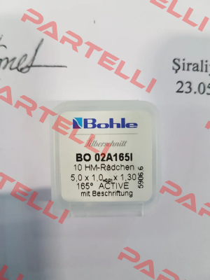 BO 02A165I  Bohle