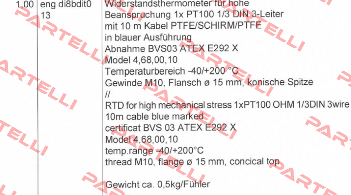 DI8BDIT013  Dittmer