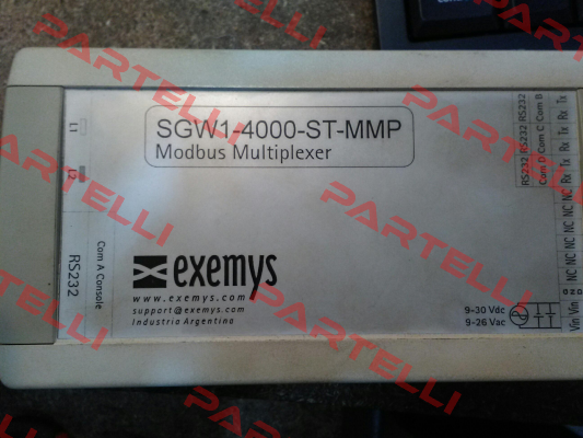 SGW1-4000-ST-MMP OLD, REPLACED BY SGW1-4B0-00-IA3-MMP  EXEMYS