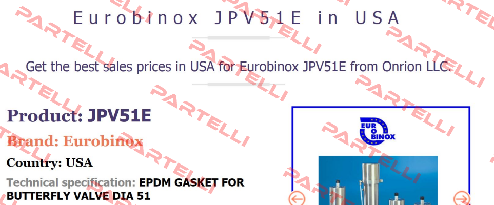 JPV51E  Eurobinox