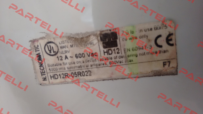 HD12R-05R022  Tecnomatic Italia