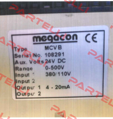 Serial No. 108291 Megacon