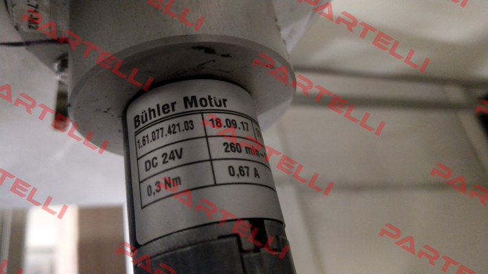 1.61.077.421 Bühler Motor