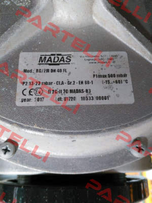 RG/2M, DN 40  Madas