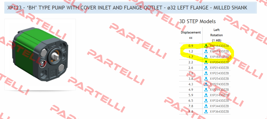 X1P1743DZZB  Vivoil Oleodinamica Vivolo