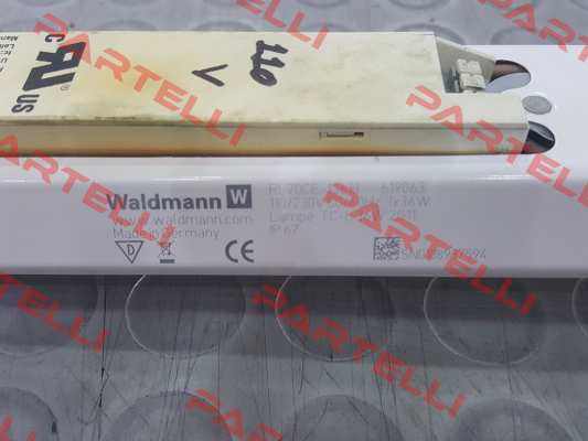 EVL12 3603L7W110 old code/ new code 225041019-00699979 Waldmann