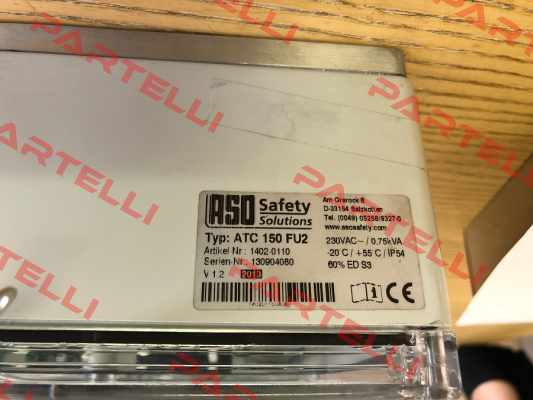 1402-0110 - ATC 150 FU2 obsolete ASO SAFETY