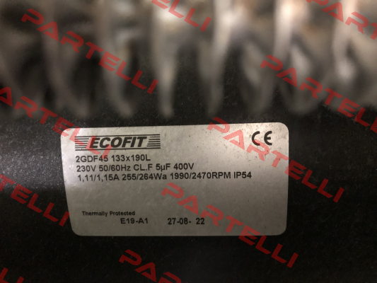 2GDF45 133x190L-E19-A1-3SP Ecofit
