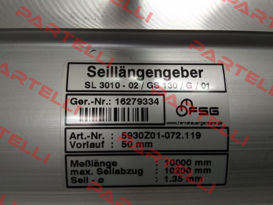 5930Z01-072.119 FSG Fernsteuergeräte