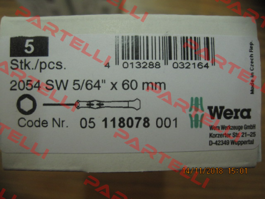 5118078001 Wera