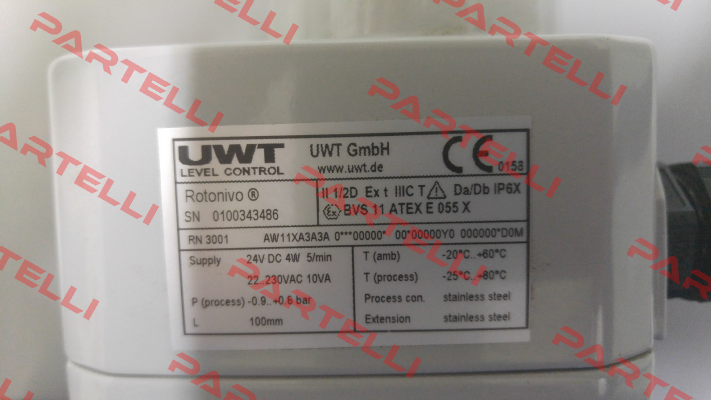 RN 3001 AW11XA3A3A Uwt
