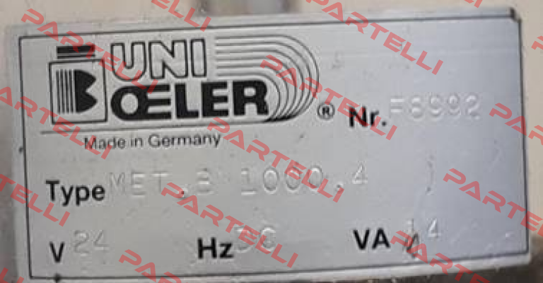 MET.B 1000.4 Uni-Oeler
