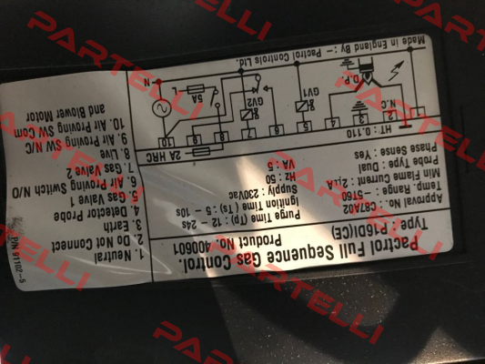 PAC40035 Pactrol