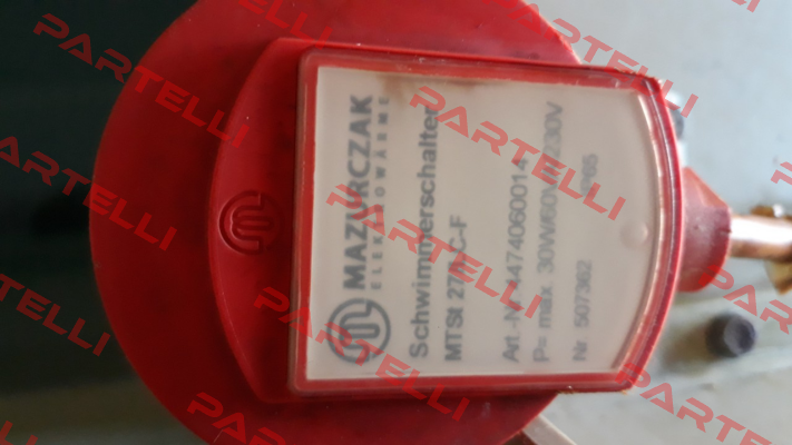 P/N: 4474060014 Type: MTSt 27/LC-F Mazurczak
