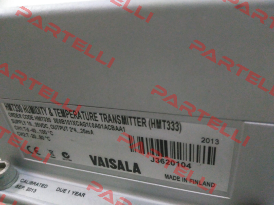 HMT330 3E0B101XCAG100A01ACBAA1 Vaisala