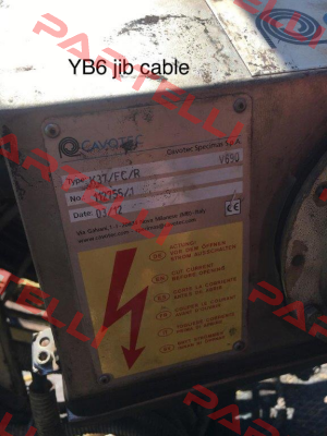 K37/FC/R (SC-112755-AC1) old code, new code SC-2001621-AC1 Cavotec