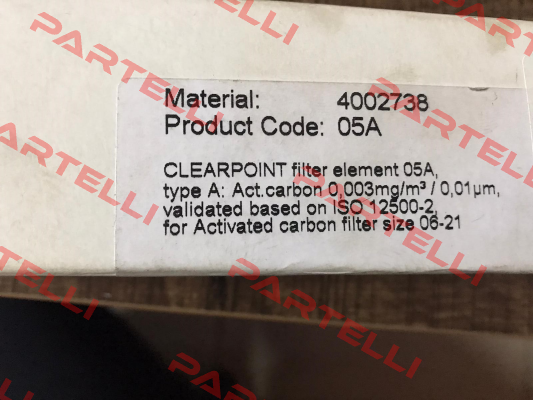 P/N: 4002738, Type: 05A Beko