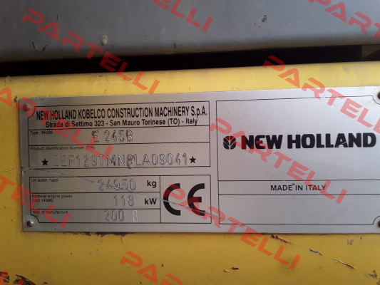 KFP 5163CY-SPMF New Holland