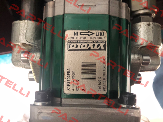 X1P2702FIIA / XV1P/4,3D-Ø25,4-CO.001-30/30 Vivoil Oleodinamica Vivolo