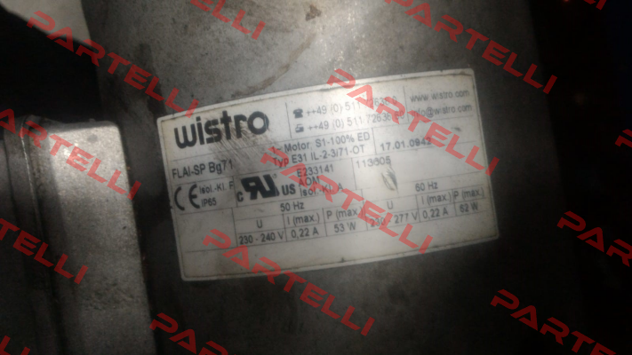 E31 IL-2-3/71-OT ( 17.01.0942 ) Wistro