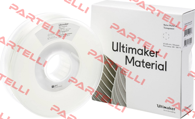 PAX - M2085 Transparent 750 - 215158 - (Nylon Transparent - PA Polyamide) Ultimaker