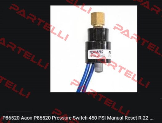 HV200-28-0022 Wilspec
