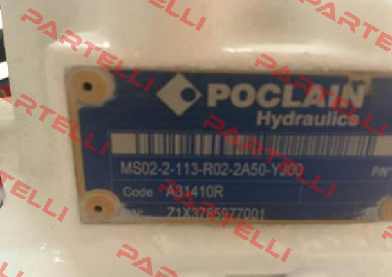 MS02-2-113-R02-2A50-YJ00 (A31410R) Poclain
