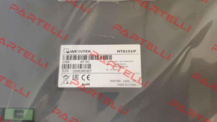 MT8102IP Weintek