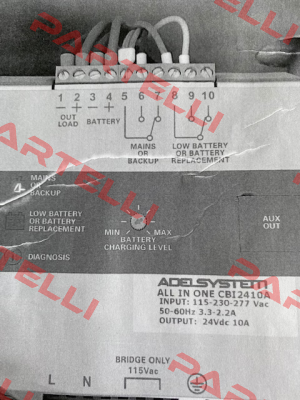 CBI2410A   115-230-277 ADEL System