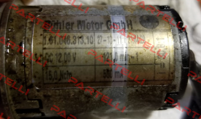 1.61.046.313.10 Bühler Motor