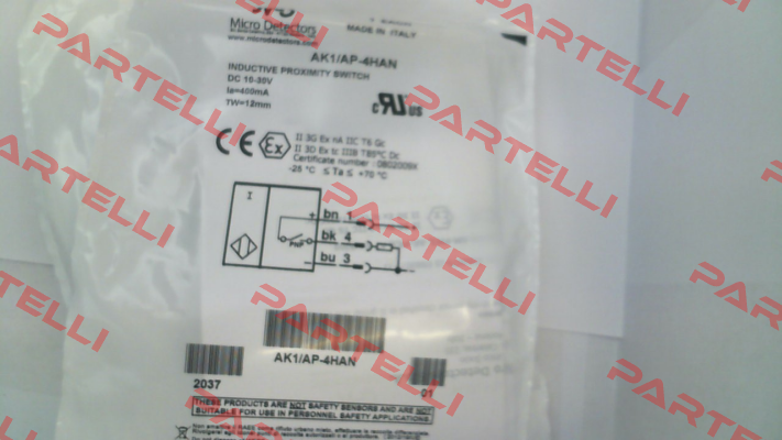 AK1/AP-4HAN Micro Detectors / Diell (now Datasensing)