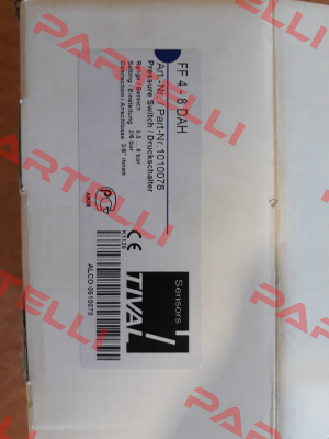 PN: 1010078 / Type:  FF4-8 DAH Tival-Sensors