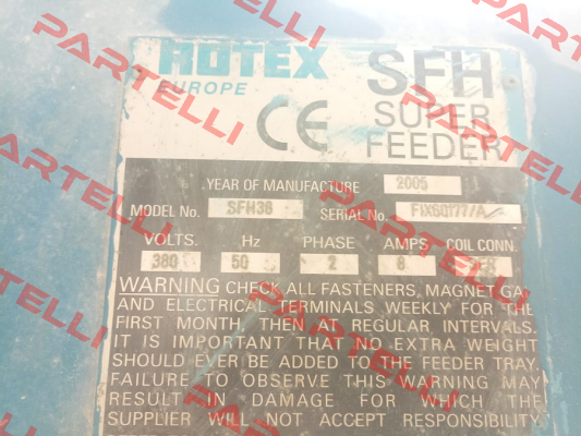 SFH32 Rotex