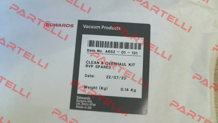 A65201131 Edwards Vacuum