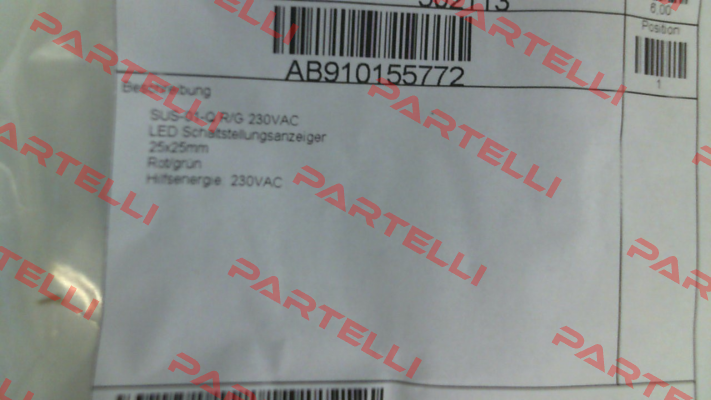 SUS-01-Q Weigel