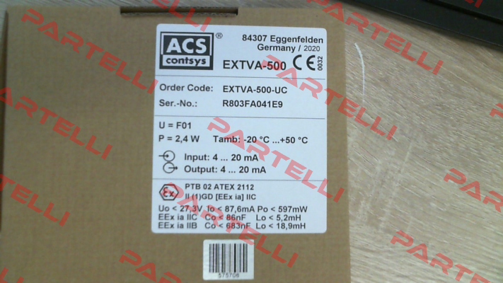 ExTVA-500-UC ACS CONTSYS