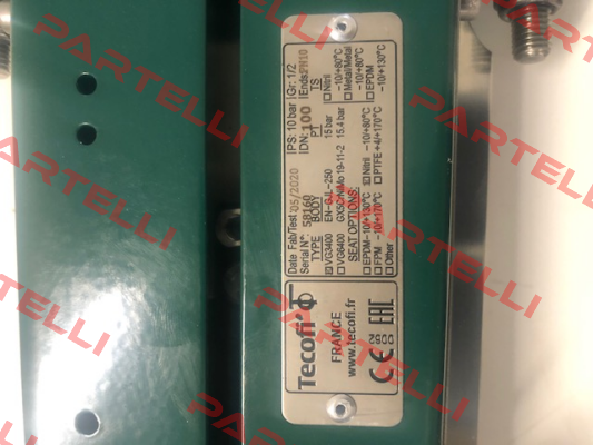 VG3400-03NI0100 Tecofi