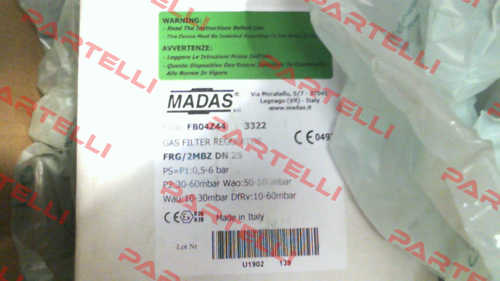 FB04Z44 3322 Madas