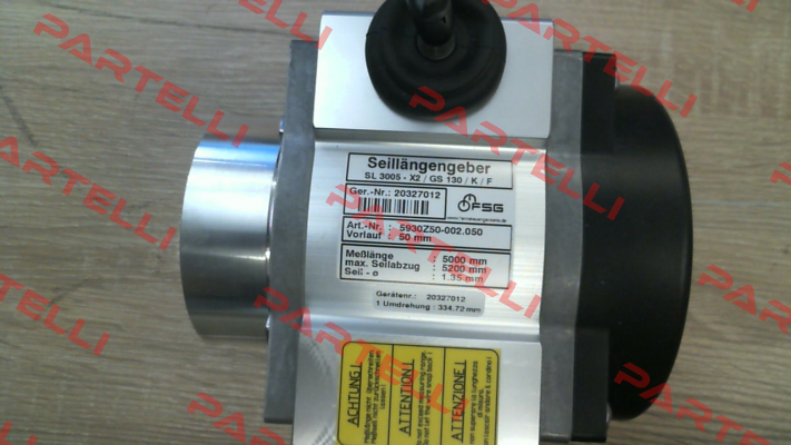 SL 3005-X2/GS130/K/F-01 FSG Fernsteuergeräte