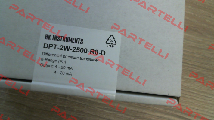 DPT-2w-2500-R8-D HK INSTRUMENTS