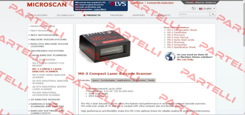 MS 3-0003 Microscan