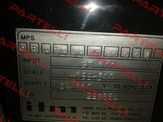  MPS9-R3-P3-03-00-00-00  ITM Italmec Elettronica