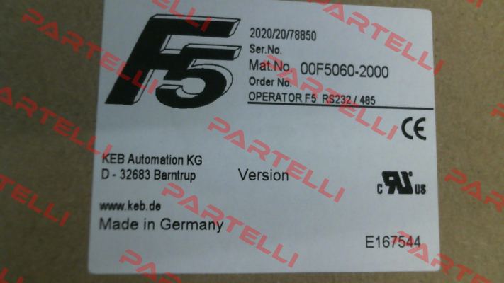 00F5060-2000 LAIPPLE KEB