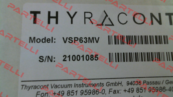 VSP63MV Thyracont