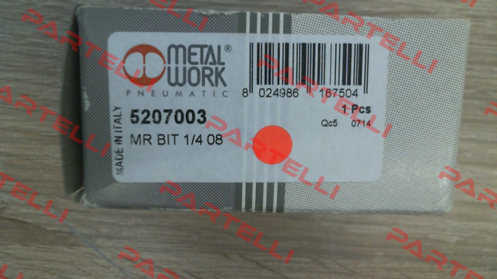 p/n: 5207003; Type: MR BIT 1/4 08 Metal Work