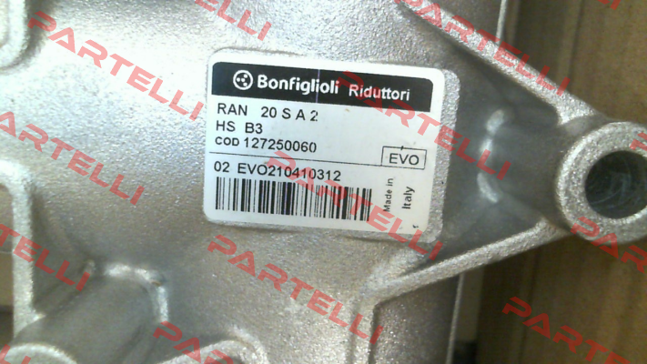 127250060 / RAN 20 S A 2 HS B3 Bonfiglioli